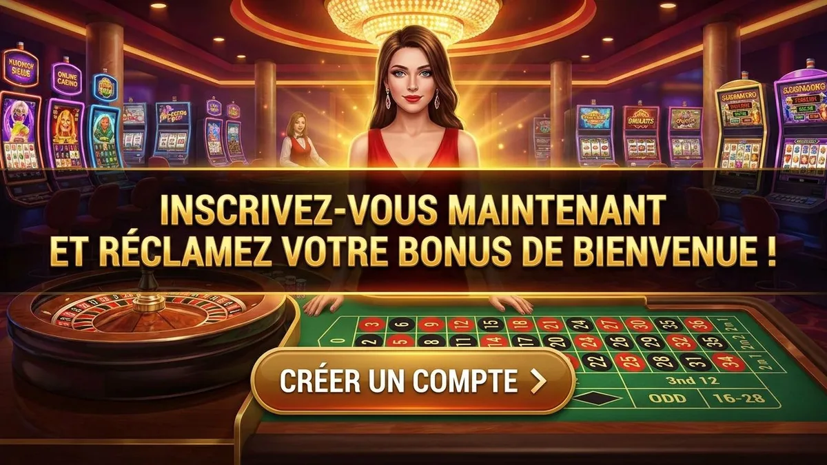 Inscription avec bonus